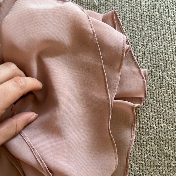 JJhouse dress A-line V-Neck Floor-Length Chiffon Bridesmaid Dress With Pleated - Picture 9 of 9